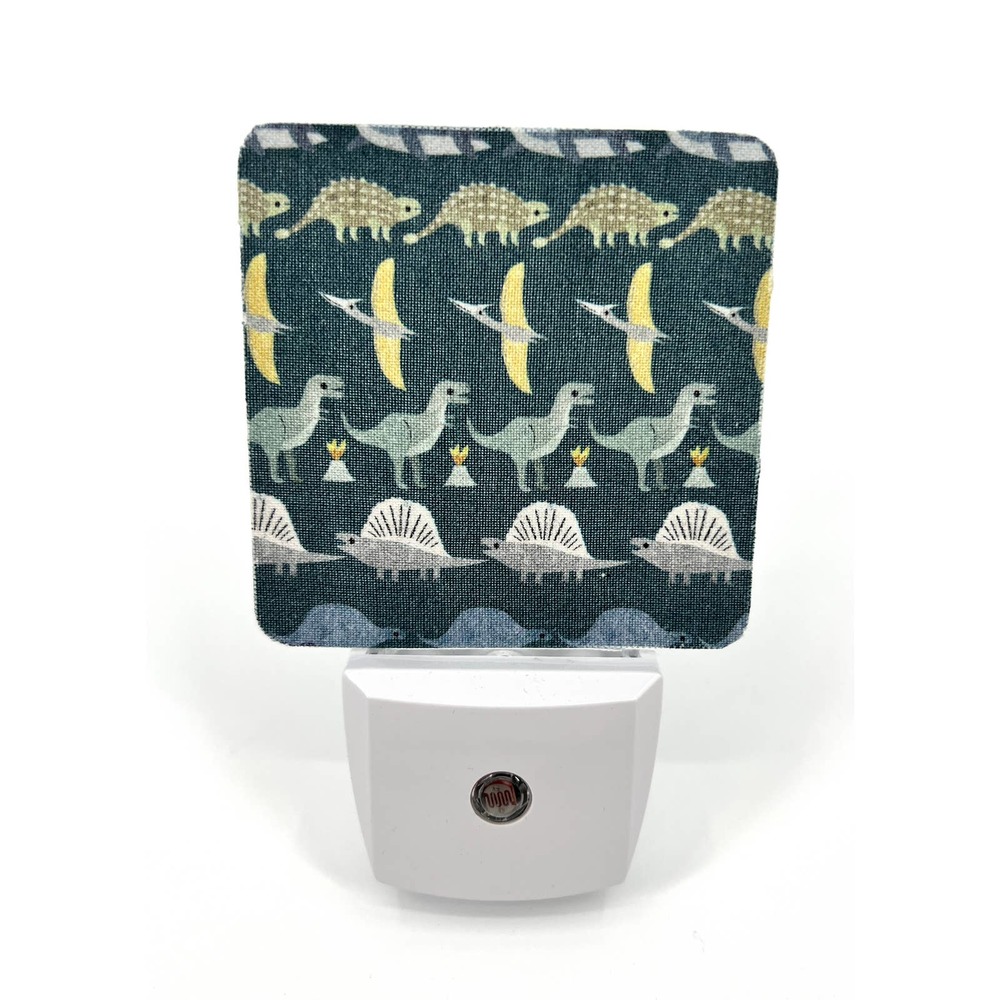 Dinosaurs Nightlight LED Auto On Off Nursery Kids Shower Gift Lighting